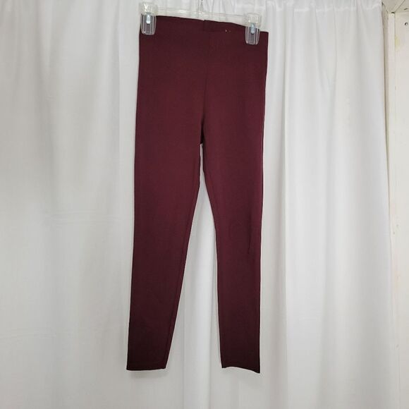 Loft petite leggings maroon sz xsp - Picture 6 of 12